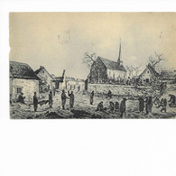 LOIGNY LA BATAILLE. PLACE ET CIMETIERE LE 3 DECEMBRE 1870.... - Loigny
