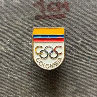 Badge Pin ZN009764 - National Olympics Committee NOC Colombia - Olympic Games