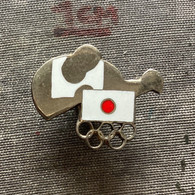 Badge Pin ZN009766 - National Olympics Committee NOC Japan - Olympic Games