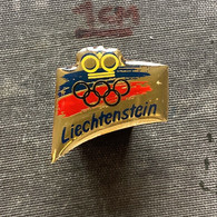 Badge Pin ZN009768 - National Olympics Committee NOC Liechtenstein - Olympic Games