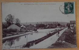 Delcampe - 21 : Montbard - Le Port Du Canal De Bourgogne - Animée : Petite Animation - (n°19225) - Montbard