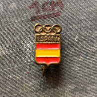 Badge Pin ZN009776 - National Olympics Committee NOC Spain - Olympic Games