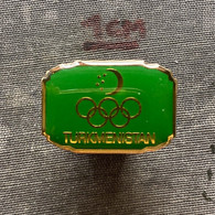 Badge Pin ZN009778 - National Olympics Committee NOC Turkmenistan - Olympic Games