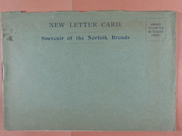 Nex Letter Card Souvenir Of The Norfolk Broads (10 Photos) - Autres & Non Classés