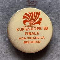 Badge Pin ZN009788 - Water Skiing European Championships Yugoslavia Serbia Belgrade 1980 - Wasserski