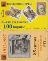 728/ Albania; Stamps 100 II., Exp. 12/98 - Albanien