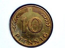 German Federal Republic 10 Pfenning 1950F KM 108 - 10 Pfennig