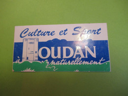 Auto-collant Ancien/Ville/Culture Et Sport HOUDAN Naturellement/Macline/1980-1990      ACOL129 - Aufkleber