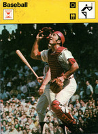 Fiche Sports: Baseball - Histoire Du Sport Américain Depuis 1830 - Editions Rencontre 1977 - Sport