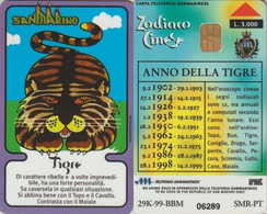 733/ San Marino, Horoscope Tigre, Chip 1 - San Marino