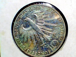 German Federal Republic 10 Mark 1988F KM 169 - 5 Marcos