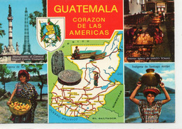 Guatemala Corazon De Las Americas Multi-vues Animée Monument Général Miguel Garcia Granados - Guatemala