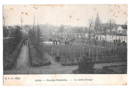 Leuze Collège épiscopal Le Jardin Potager D V D 13320 Cachet Du Collège 1908 - Leuze-en-Hainaut