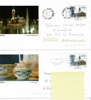 2 Enveloppes PAP - LIMOGES - PAP:  Varia (1995-...)
