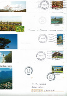 5 Enveloppes PAP -  PORTRAITS DE REGION - PAP : Altri (1995-...)