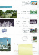 5 Enveloppes PAP -  PAYSAGES DE FRANCE - Prêts-à-poster:  Autres (1995-...)