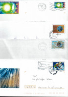 4 Enveloppes PAP - TECHNIQUES DU MILLENAIRE - Prêts-à-poster:  Autres (1995-...)