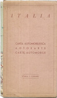 ITALIE.  CARTE AUTOMOBILE - Europe
