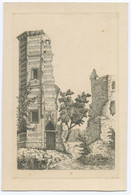 PETITE EAU FORTE - CHATEAU EN RUINES NON IDENTIFIÉ - Prints & Engravings