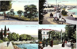 1908/14 - OPATIJA  Abbazia , 4 Stk. , Gute Zustand , 2 Scan - Croatia