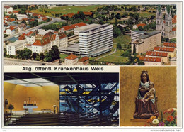 WELS  Krankenhaus Der Schwestern V. Hl. Kreuz 1972 - Wels