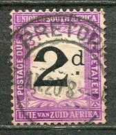 Union Of South Africa Postage Due, Südafrika Portomarken Mi# 3 Gestempelt/used - Segnatasse