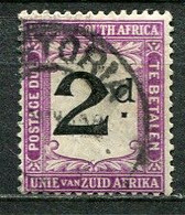 Union Of South Africa Postage Due, Südafrika Portomarken Mi# 3 Gestempelt/used - Strafport