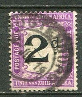 Union Of South Africa Postage Due, Südafrika Portomarken Mi# 3 Gestempelt/used - Portomarken