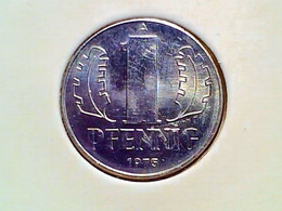 Germany Democratic Republic 1 Pfenning 1975A KM 8.1 - 1 Pfennig