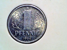 Germany Democratic Republic 1 Pfenning 1984A KM 8.2 - 1 Pfennig