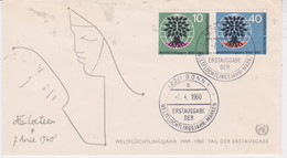 Germany-1960 Freedom From Hunger First Day Cover - Storia Postale