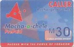 LESOTHO : LES02A M30 Mocha-o-chele USED Exp: 17.05.2004 - Lesotho