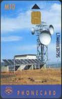 LESOTHO  : LES01A M10 Sat.tower SIE30 Matt Card MINT - Lesoto