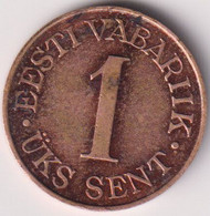 ESTONIA 1 SENT 1939 - Estonia