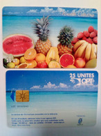 NOUVELLE CALEDONIE NC141 FRUITS EXOTIQUES 25U UT - Food