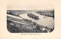 Rolleboise Et Méricourt           78        Vue   Sur L'ile    -   2  -           (Voir Scan) - Autres & Non Classés