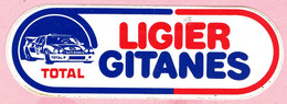Sticker - LIGIER GITANES - TOTAL - Stickers