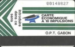 GABON : GAB10 10 Imp. (Avec Un Compte CCP..) USED - Gabon