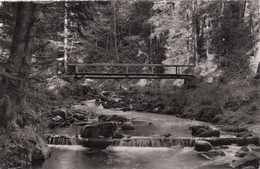 827) TONBACH Bei BAIERSBRONN - Schwarzwald - Partie Am Tonbach Mit Brücke 23.08.1958 !! - Baiersbronn