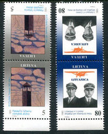 LITHUANIA 1993 Unity Day Tete-beche Pairs MNH / **.  Michel 529-30 Kd - Lithuania