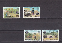 Tanzania Nº 72 Al 75 - Tanzania (1964-...)