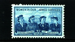 UNITED STATES/USA - 1952  WOMEN IN ARMED SERVICES  MINT NH - Unused Stamps