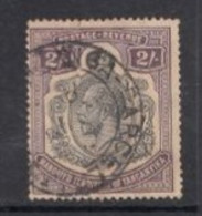 1927 Tanganyika KGV 2 Shilling VF CDS USED - Tanganyika (...-1932)