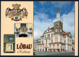 E5581 - TOP Löbau Rathaus - Bild Und Heimat Reichenbach Qualitätskarte - Löbau