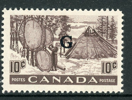 Canada MH 1950-51 OVERPRINTED - Sovraccarichi