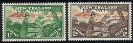 NOUVELLE  ZELANDE: Les Y&T 283-284, Neufs** - Unused Stamps