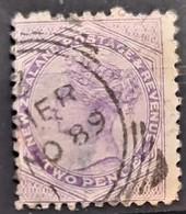 NEW ZEALAND 1882 - Canceled - Sc# 62 - 2d - Used Stamps