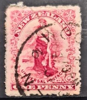 NEW ZEALAND 1901 - Canceled - Sc# 99 - 1d - Used Stamps