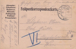 Feldpostkarte - K.k. LIR 1 Nach Wien - 1915 (53496) - Briefe U. Dokumente