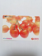 JAPON KANSAI LAGARE CARD CERISE CHERRY 1000U UT - Alimentation